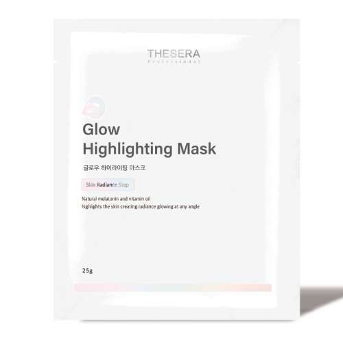 THESERA Glow Glowing face mask, 10x25 g 