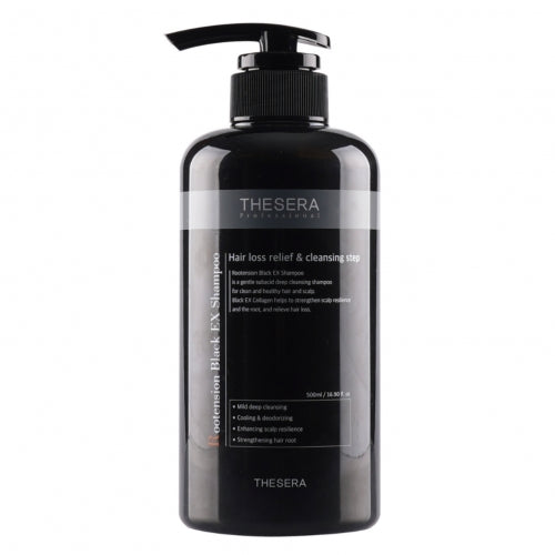 Thesera Rootension Black EX Shampoo, 500 ml