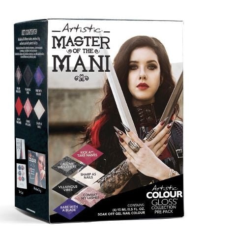 Gel polish set Artistic Winter 2018 Pre Pack Master Of The Mani 