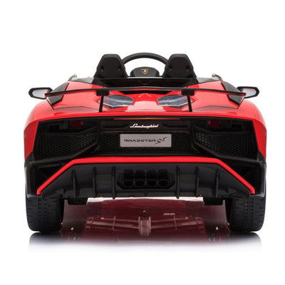 Vaikiška elektrinė mašinėlė Lamborghini Aventador BDM0913, raudona