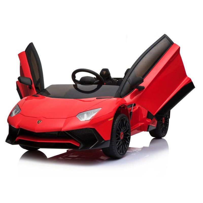 Vaikiška elektrinė mašinėlė Lamborghini Aventador BDM0913, raudona