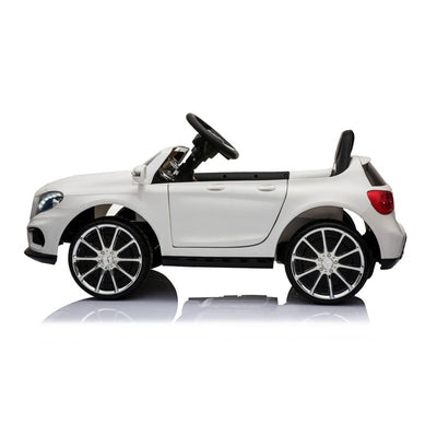 Children's electric car Mercedes Benz GLA45, white