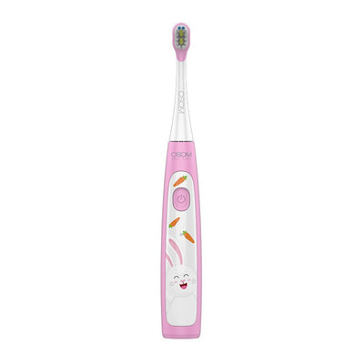 Vaikiškas įkraunamas elektrinis dantų šepetėlis OSOM Oral Care Kids Sonic Toothbrush Pink OSOMORALK7PINK, rožinės spalvos, IPX7