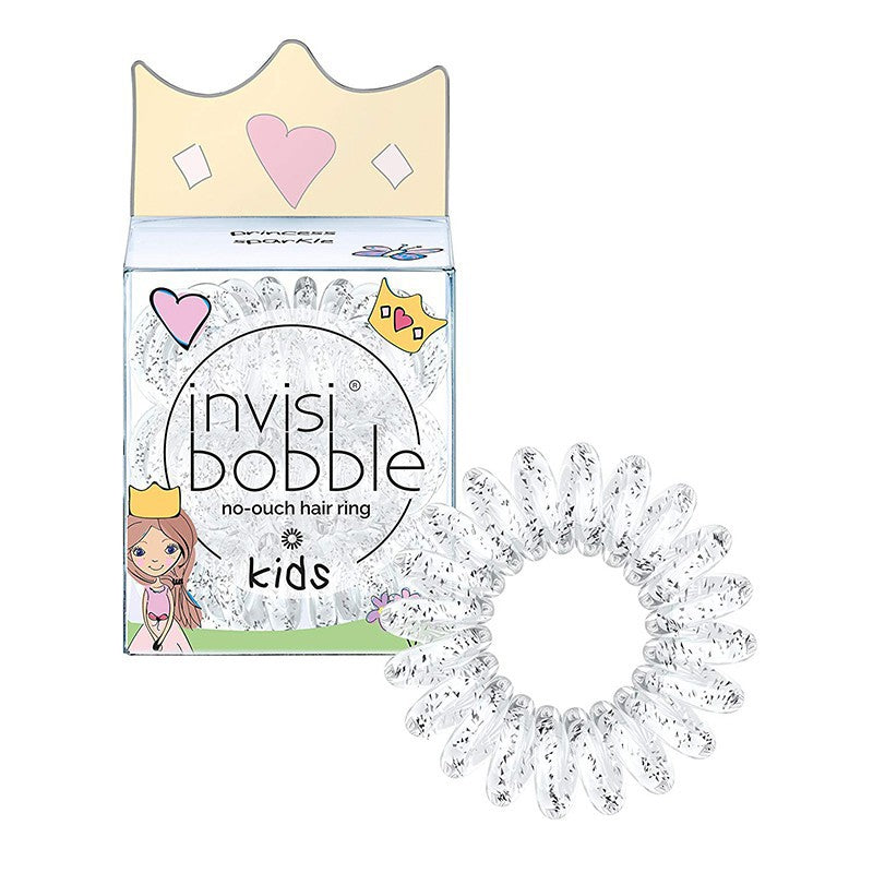 Vaikiškos gumytės plaukams Invisibobble Original KIDS Princess Sparkle 3 vnt