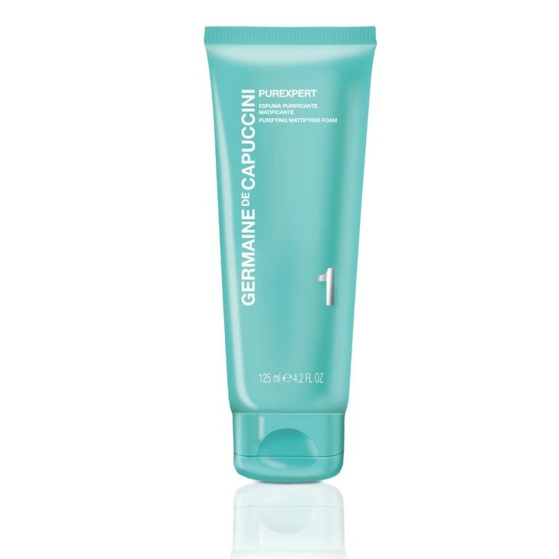 Germaine De Capuccini Purexpert Cleansing, mattifying foam for oily skin, 125 ml + gift T-LAB Shampoo/conditioner