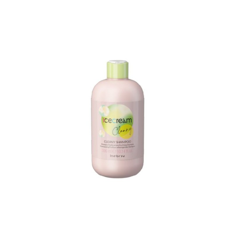Hair and scalp cleansing shampoo Inebrya Ice Cream Cleany Shampoo ICE26387, 300 ml