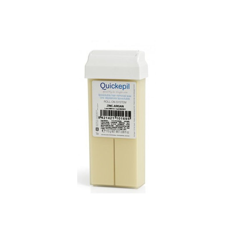 Wax in a cartridge Quickepil QUI3030166001/179001, with zinc and argan, 100 ml