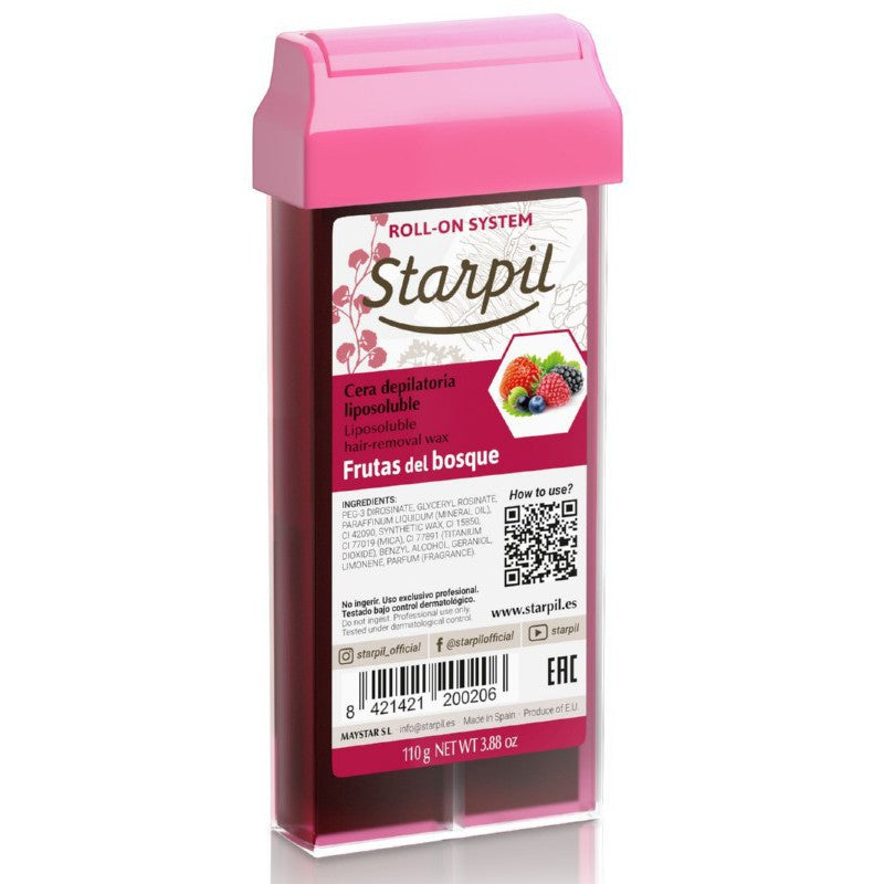 Воск в картридже Starpil Roll-On STR3010109001 Frutas Del Bosque с лесными ягодами, 110 г