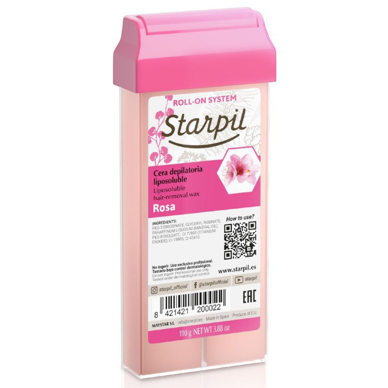 Воск в картридже Starpil Roll-On STR3010120001 Роза, розовый, 110 г