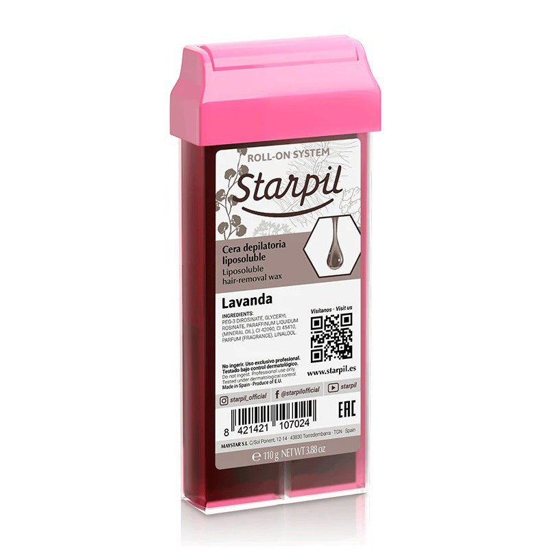 Vaškas kasetėje Starpil STR3010171001, su levandomis, 110 g
