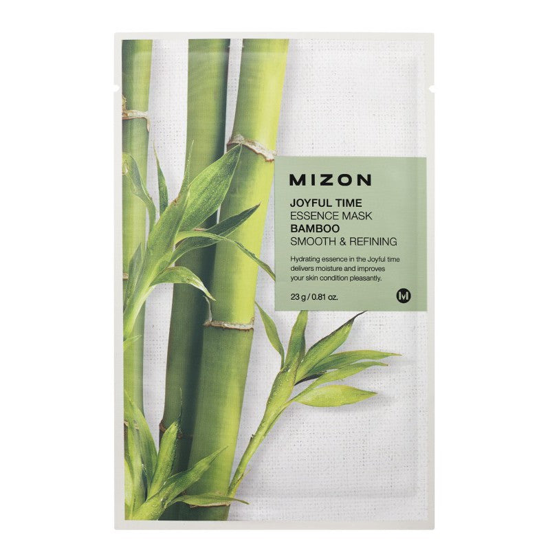 Veido kaukė Mizon Joyful Time Essence Mask Bamboo MIZ888890126, su bambuku, 23 g