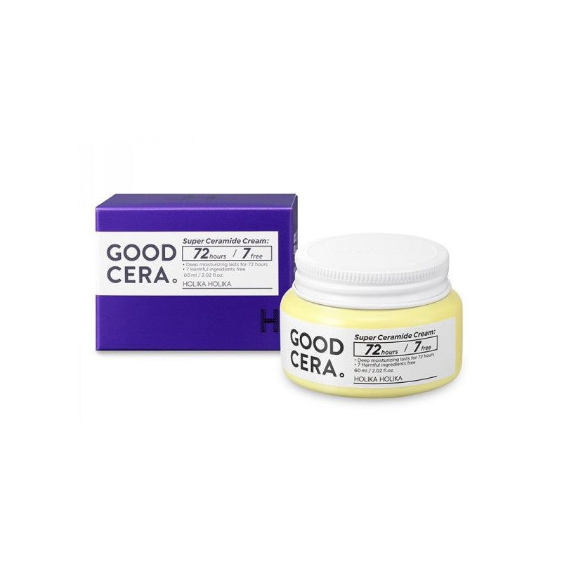 Face cream with ceramides Holika Holika Good Cera Super Ceramide Cream HH20010571, for dry, sensitive facial skin, 60 ml