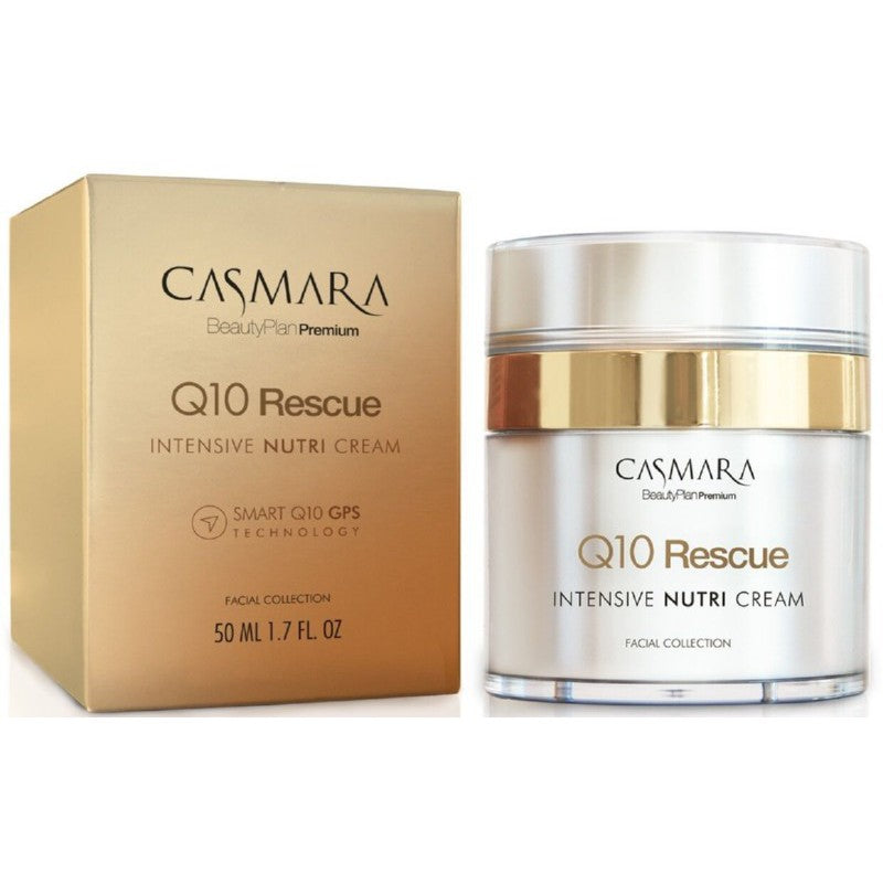 Facial skin cream Casmara Q10 Rescue Cream CASA17201, stops facial skin aging, 50 ml