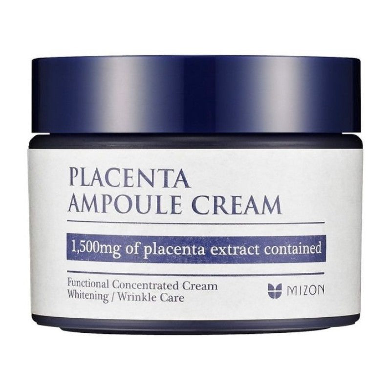 Veido odos kremas Mizon Placenta Ampoule Cream MIZ000003952, su placenta, 50 ml