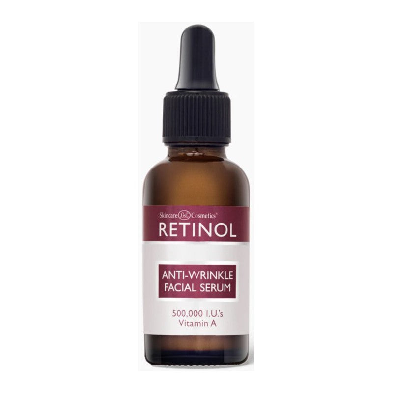 Veido odos serumas Retinol Anti-Wrinkle Facial Serum nuo raukšlių, praturtintas vitaminais A, C ir E 30 ml