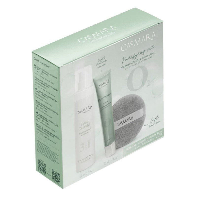 Casmara Purifying Set Oxygenating Cream &amp; Hydrating CASAL2101 для нормальной и комбинированной, обезвоженной кожи
