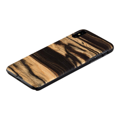 MAN&amp;WOOD SmartPhone case iPhone XS Max white ebony black