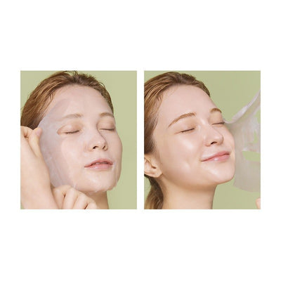 Disposable face mask Mizon Cicaluronic Water Fit Mask MIZ313010487, with Asian centella and hyaluronic acid, intensively moisturizing, 24 g
