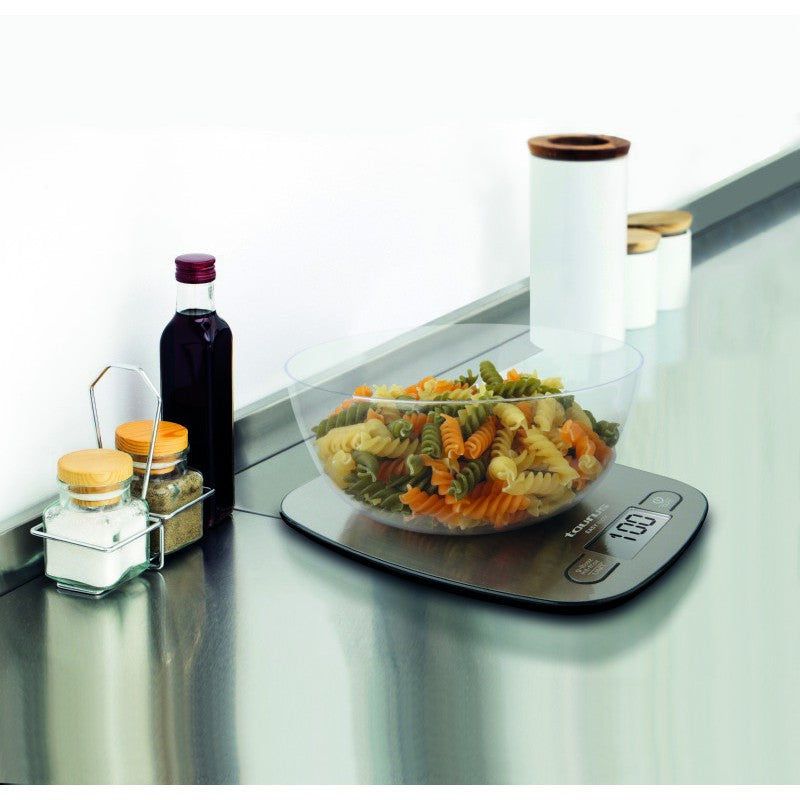 Virtuvinės svarstyklės Taurus EASY INOX, sveria iki 5 kg