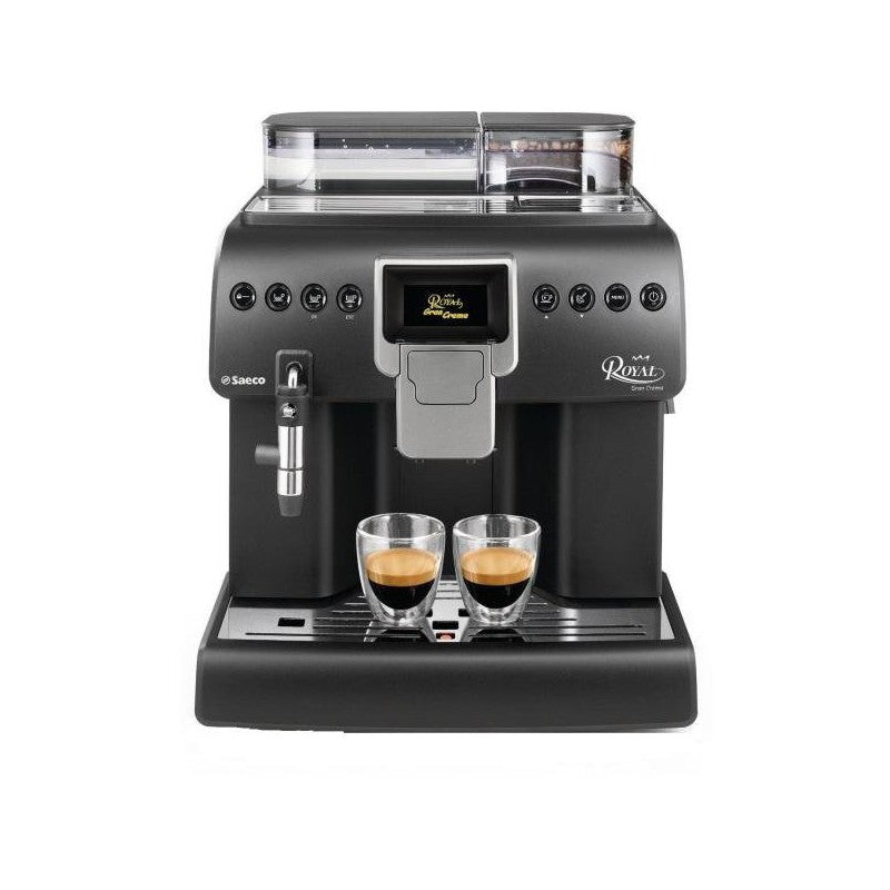Visiškai automatinis kavos aparatas Saeco Royal Gran Crema RI9845/01, juodas