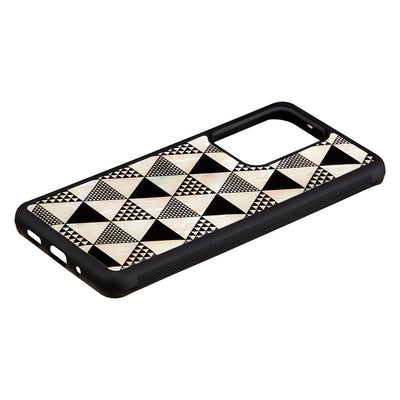 iKins case for Samsung Galaxy S20 Ultra pyramid black