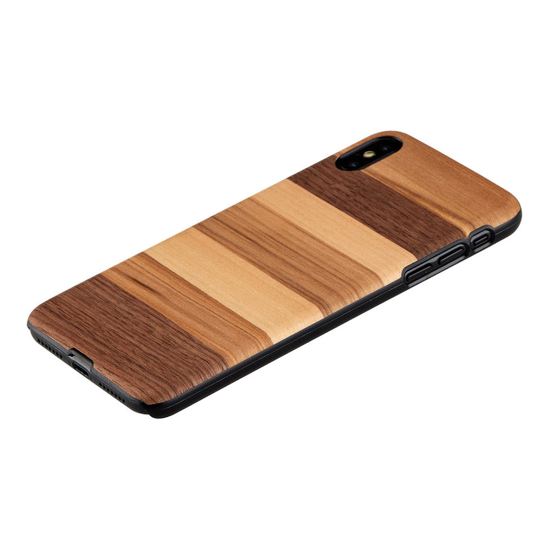 MAN&amp;WOOD SmartPhone case iPhone XS Max sabbia black
