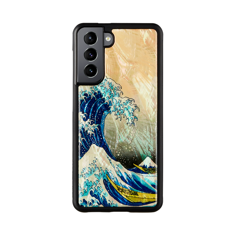 iKins case for Samsung Galaxy S21 great wave off