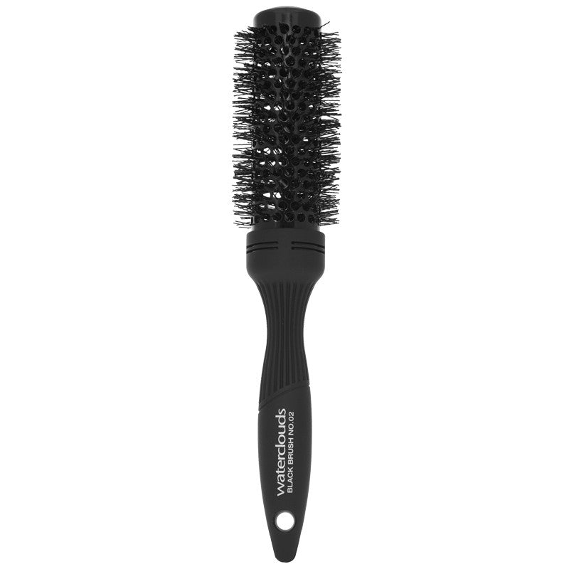 Расческа для волос Waterclouds Black Brush NO.02 (33 мм) + продукт для волос Previa в подарок 