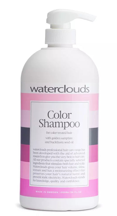 Waterclouds Color Shampoo Dažytų plaukų šampūnas +dovana