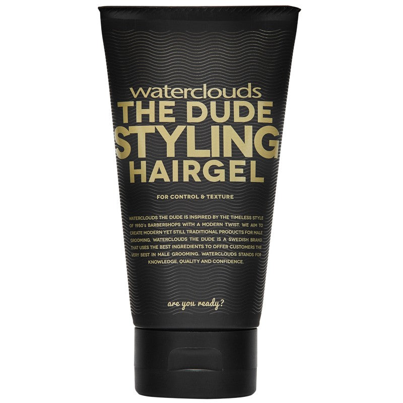 Waterclouds The Dude Styling Hairgel Hair gel 150ml + gift Previa hair product