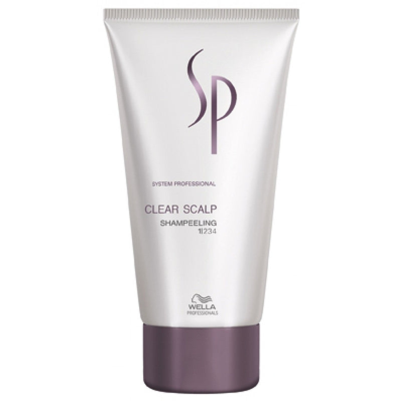Dandruff Peeling Shampoo Wella SP Clear Scalp Shampeeling, 150 ml + gift CHI Silk Infusion Silk for hair
