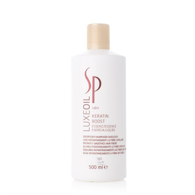 Кератиновая эссенция для волос Wella SP Luxe Oil Keratin Boost Essence 100 мл + подарок CHI Silk Infusion Шелк для волос
