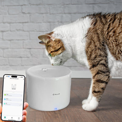 Диспенсер для воды для домашних животных Tellur Smart WiFi, 2 л, белый