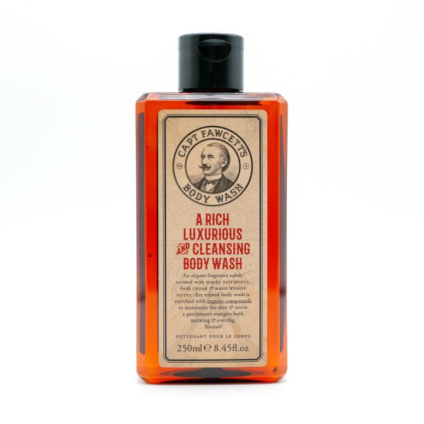 Captain Fawcett Luxurious &amp; Cleansing Body Wash Shower gel for men, 250ml