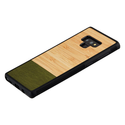 MAN&amp;WOOD Чехол для смартфона Galaxy Note 9 бамбуковый лес черный