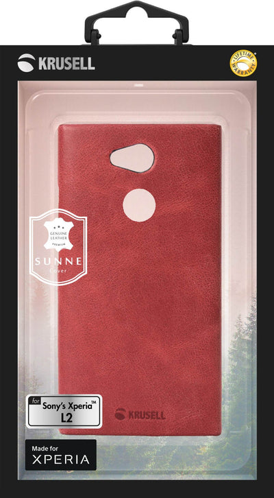 Krusell Sunne Cover Sony Xperia L2 vintage red