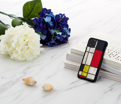 iKins SmartPhone case iPhone 11 Pro Max mondrian black