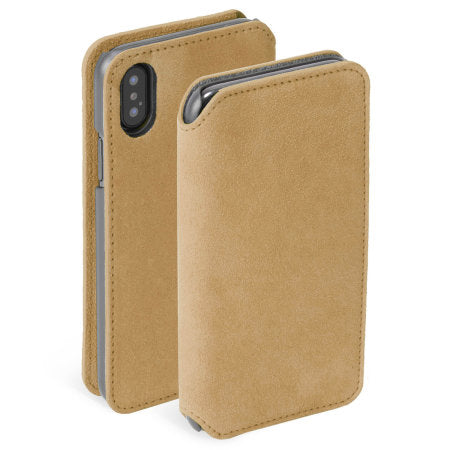 Krusell Broby 4 Card SlimWallet Apple iPhone XS Max cognac 