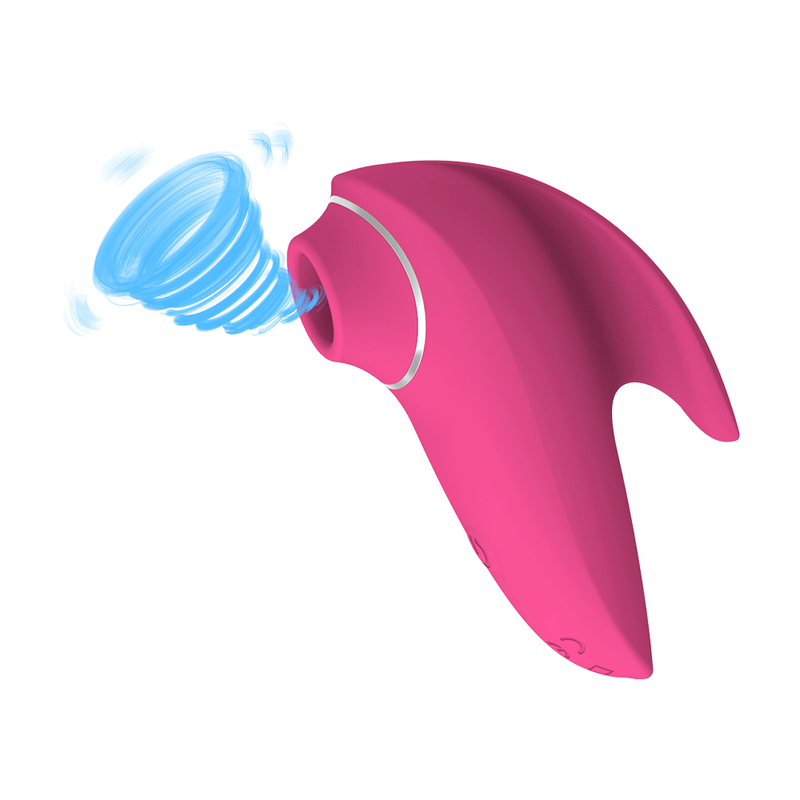 Вакуумный клиторальный массажер Erolab Dolphin Розовый Розовый (VVS01r)