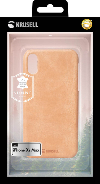 Krusell Sunne Cover Apple iPhone XS Max vintage nude