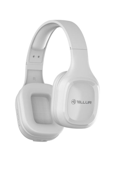 Накладные Bluetooth-наушники Tellur Pulse белые