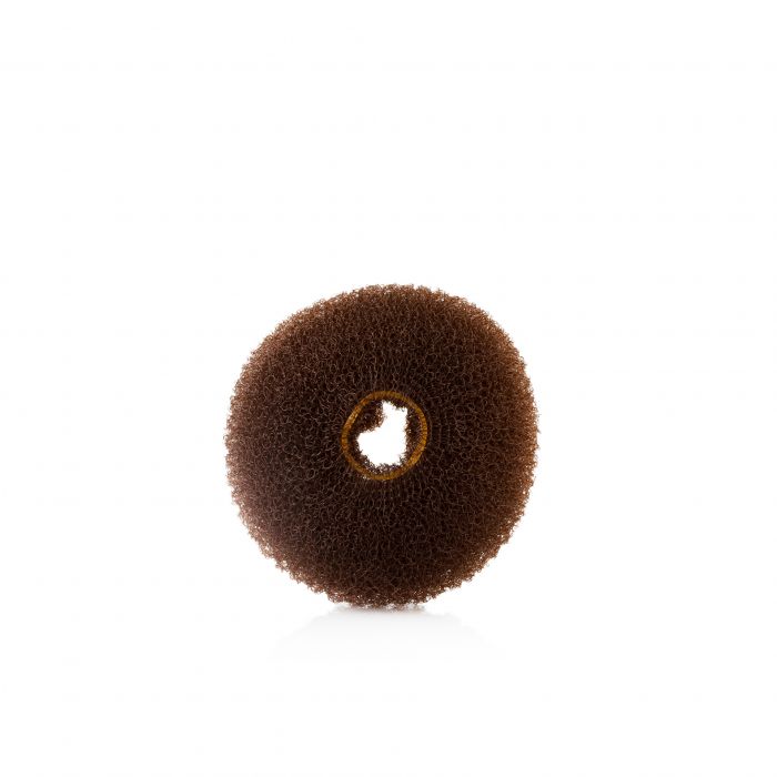 Small ponytail sponge with elastic band, Ø 8 cm