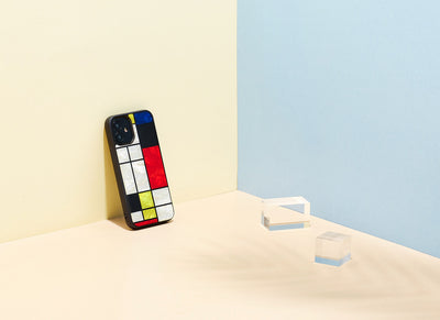 Чехол iKins для Apple iPhone 12 mini mondrian черный