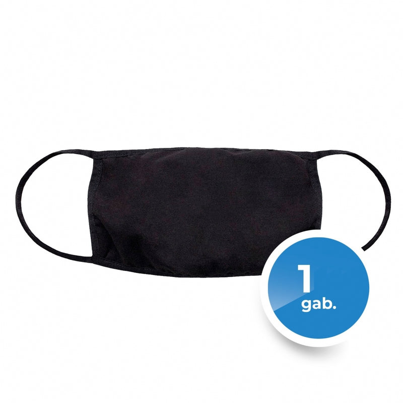 Textile two-layer reusable mask