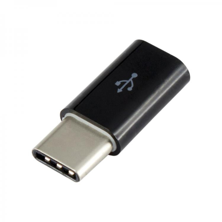 Sbox Micro USB 2.0 F. -&gt; TYPE C M. черный AD.USB-C B