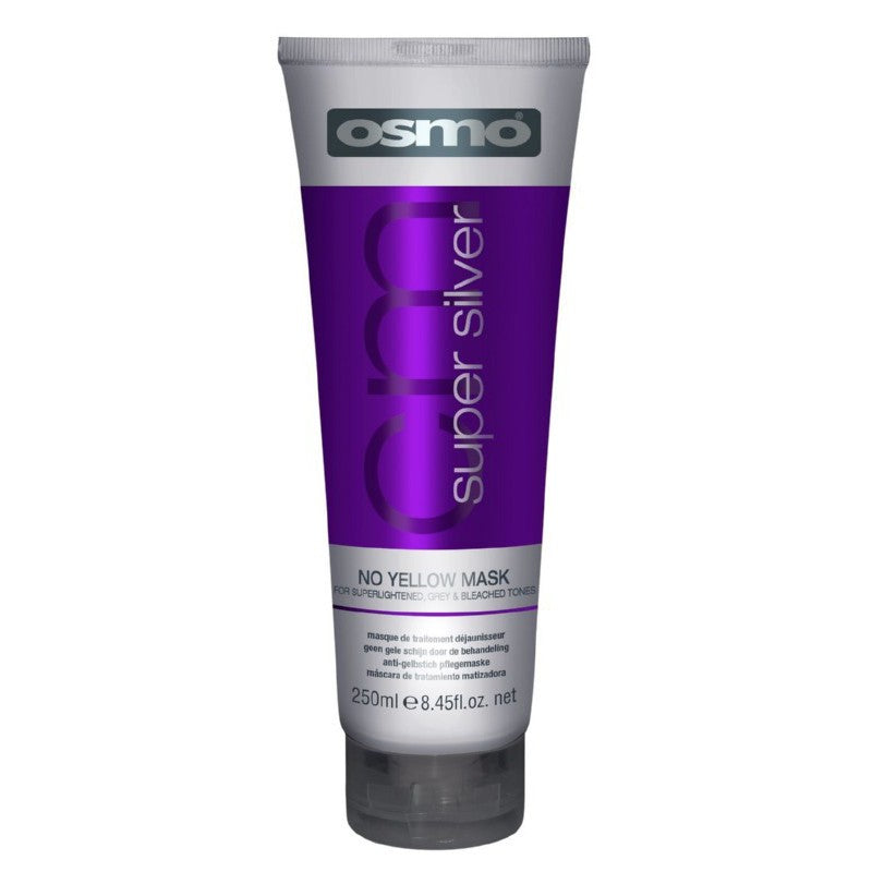 Especially graying hair mask Osmo Super Silver No Yellow Mask OS064092, 250 ml + gift Previa hair product