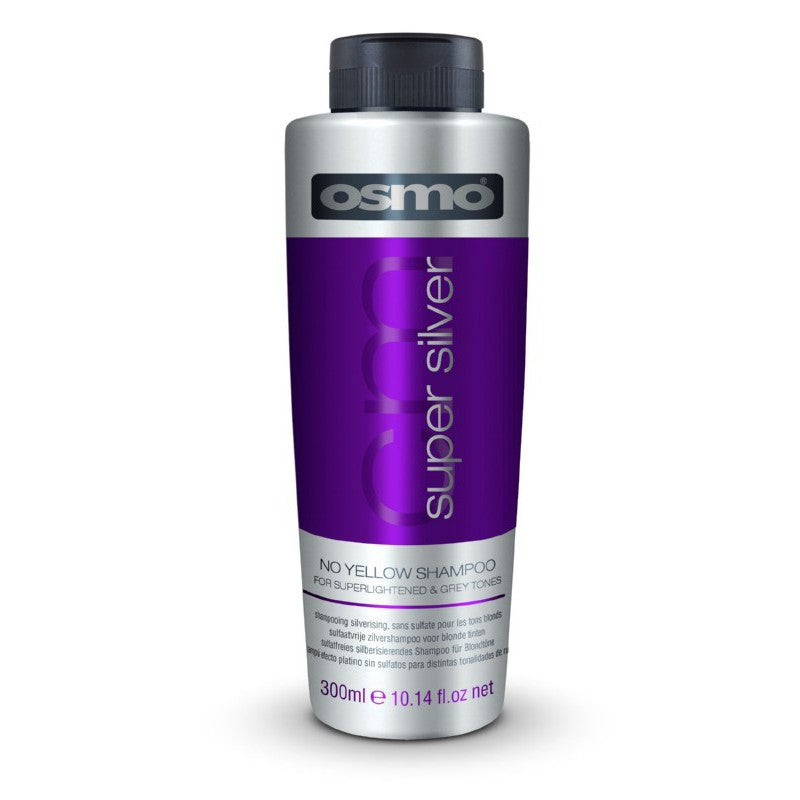 Especially gray hair shampoo Osmo Super Silver Shampoo OS064083, 300 ml + gift Previa hair product