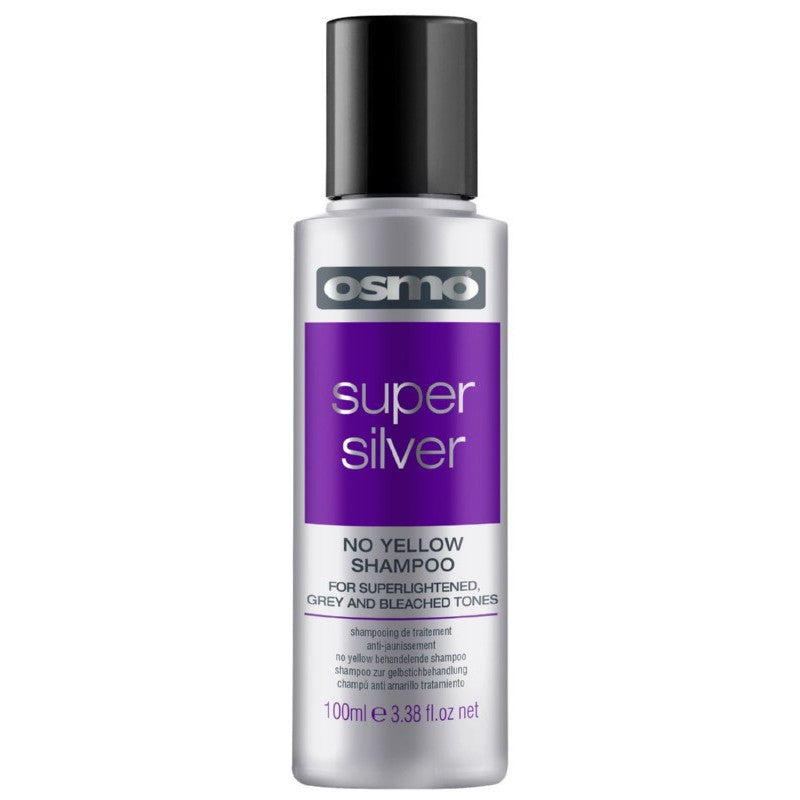 Especially gray hair shampoo Osmo Super Silver Shampoo OS064100, 100 ml + gift Previa hair product