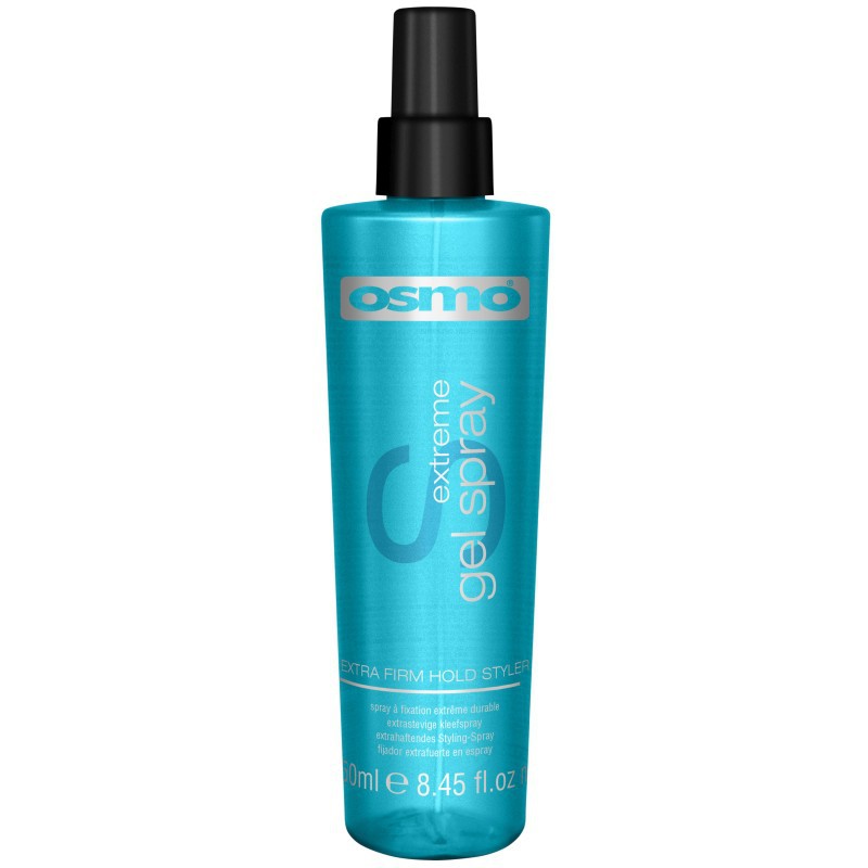 Ypatingai stiprios fiksacijos standiklis plaukams Osmo Extreme Xfirm Glue Spray OS064020, 250 ml +dovana Previa plaukų priemonė