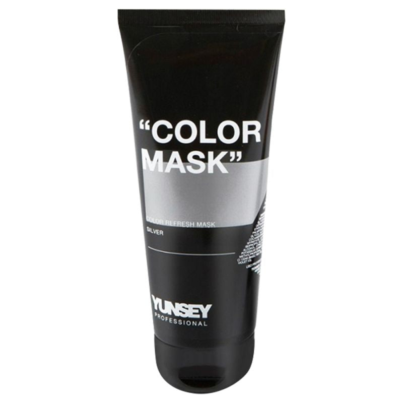 Yunsey Color-supporting mask "Silver" 200 ml + gift Previa hair product
